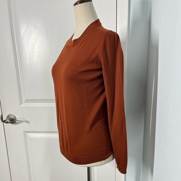Partow the Greta Sweater in rust size S - Picture 4 of 9